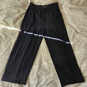 Navy High-rise Dress Pants